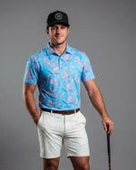 Charger l'image dans la galerie, Tropical Bloom polo
