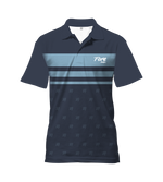 Load image into Gallery viewer, Blue Striped polo
