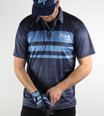Load image into Gallery viewer, Blue Striped polo
