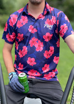 Load image into Gallery viewer, Hibiscus polo
